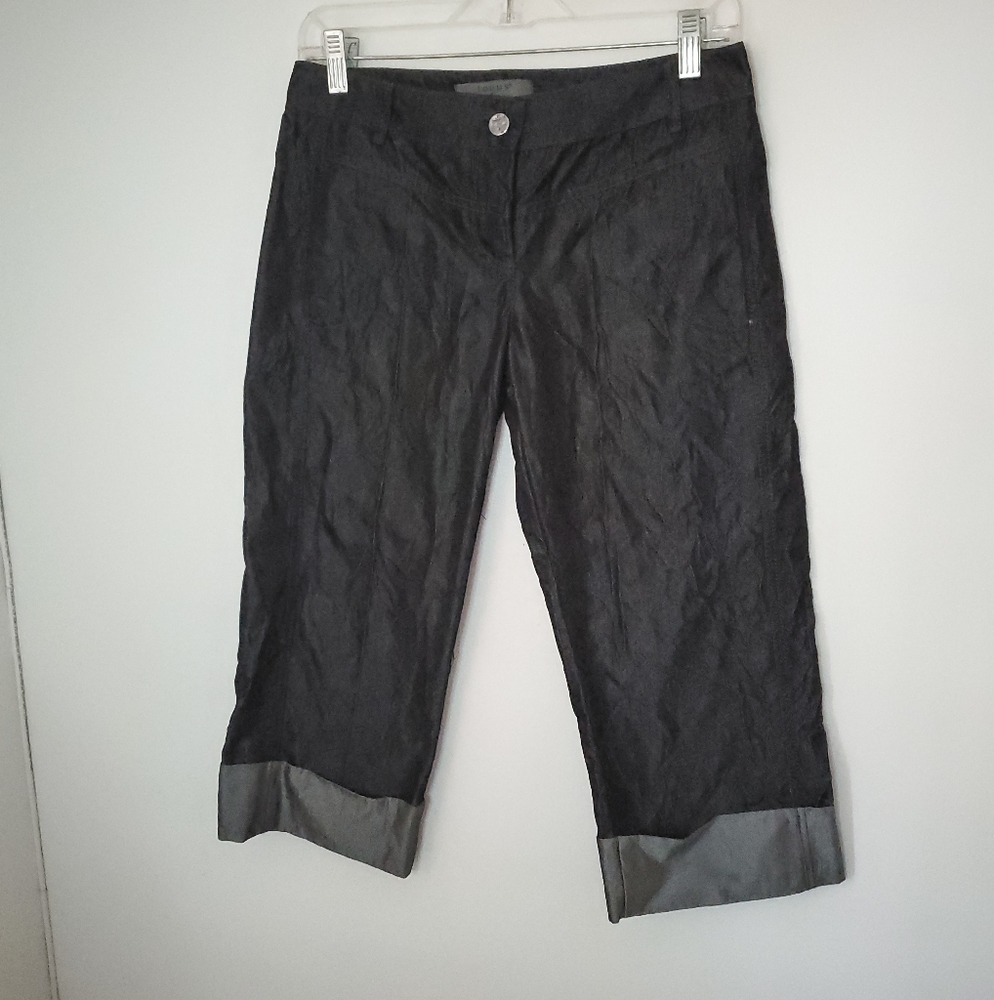 NWOT Loops by Robert In't Veld Cuffed Cropped Pants S